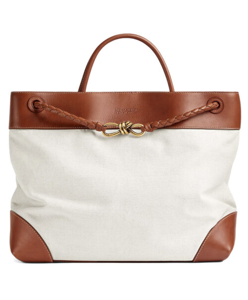 Bottega Veneta Large Andiamo Coffee